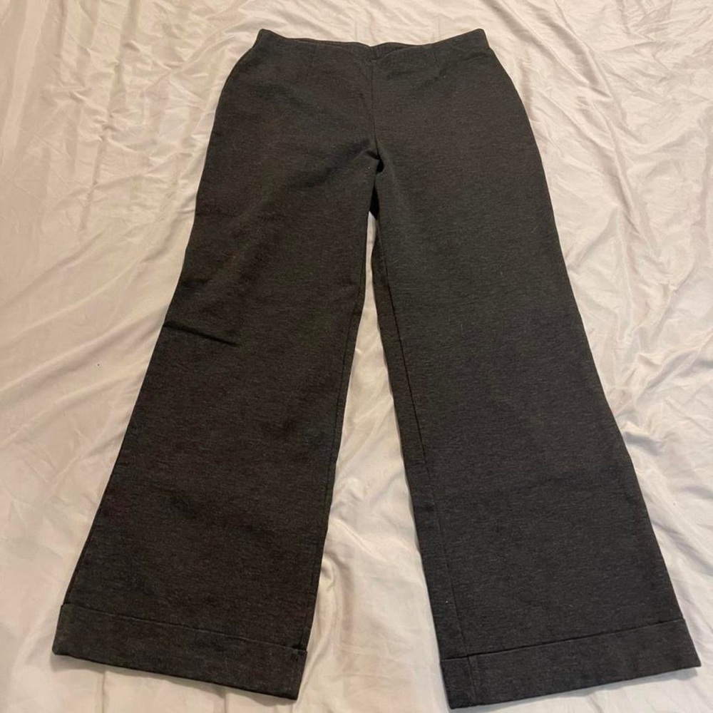 Wide leg Grey Pants